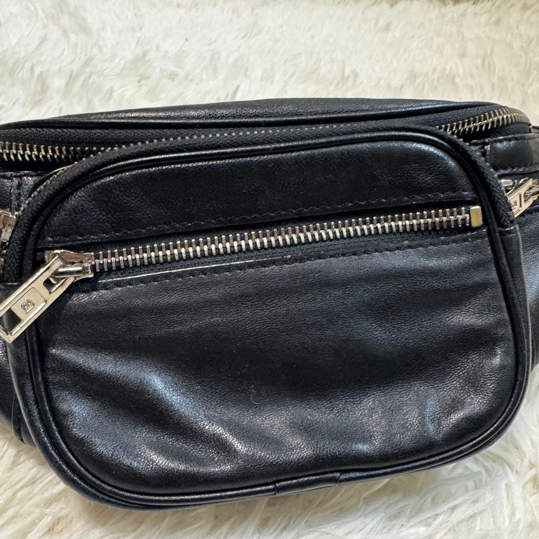 ALEXANDER WANG ボディバッグ レザー　ブラック