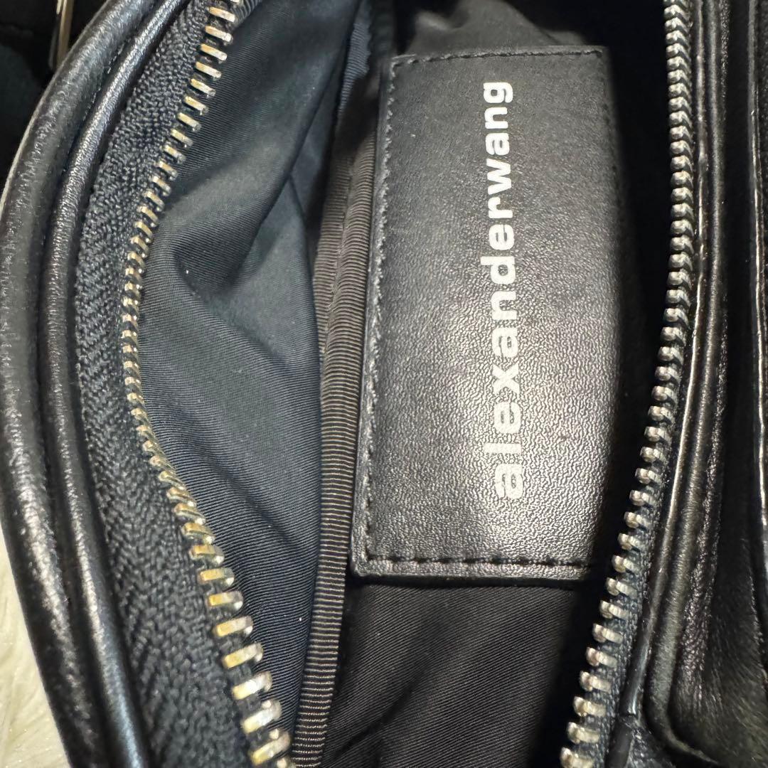 ALEXANDER WANG ボディバッグ レザー　ブラック