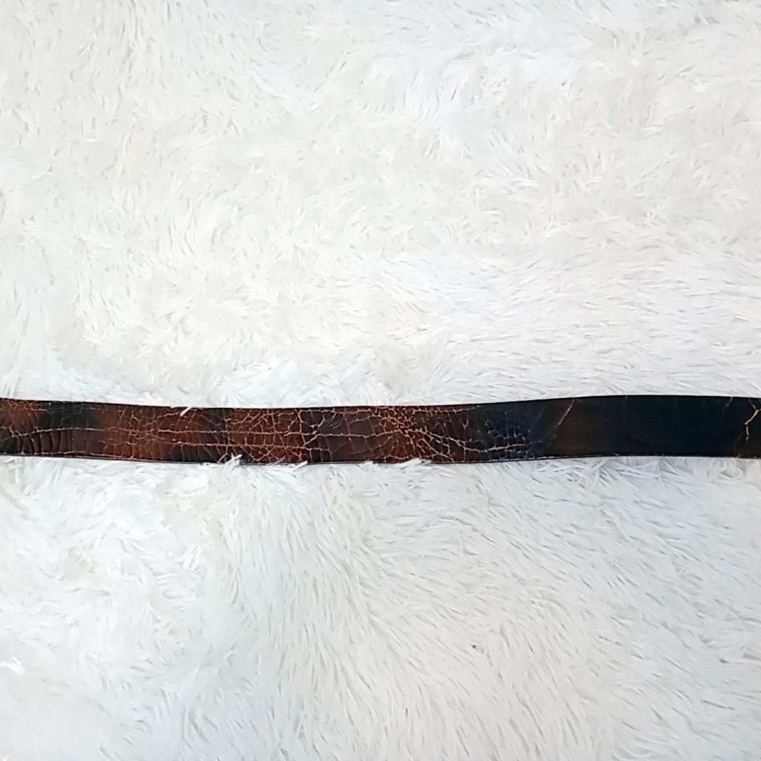 ドルチェ＆ガッバーナ ドルガバ DGロゴバックル レザー ブラウン メンズ