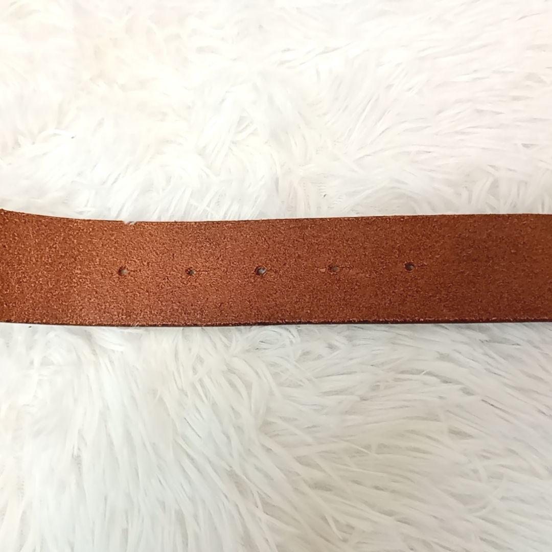 ドルチェ＆ガッバーナ ドルガバ DGロゴバックル レザー ブラウン メンズ