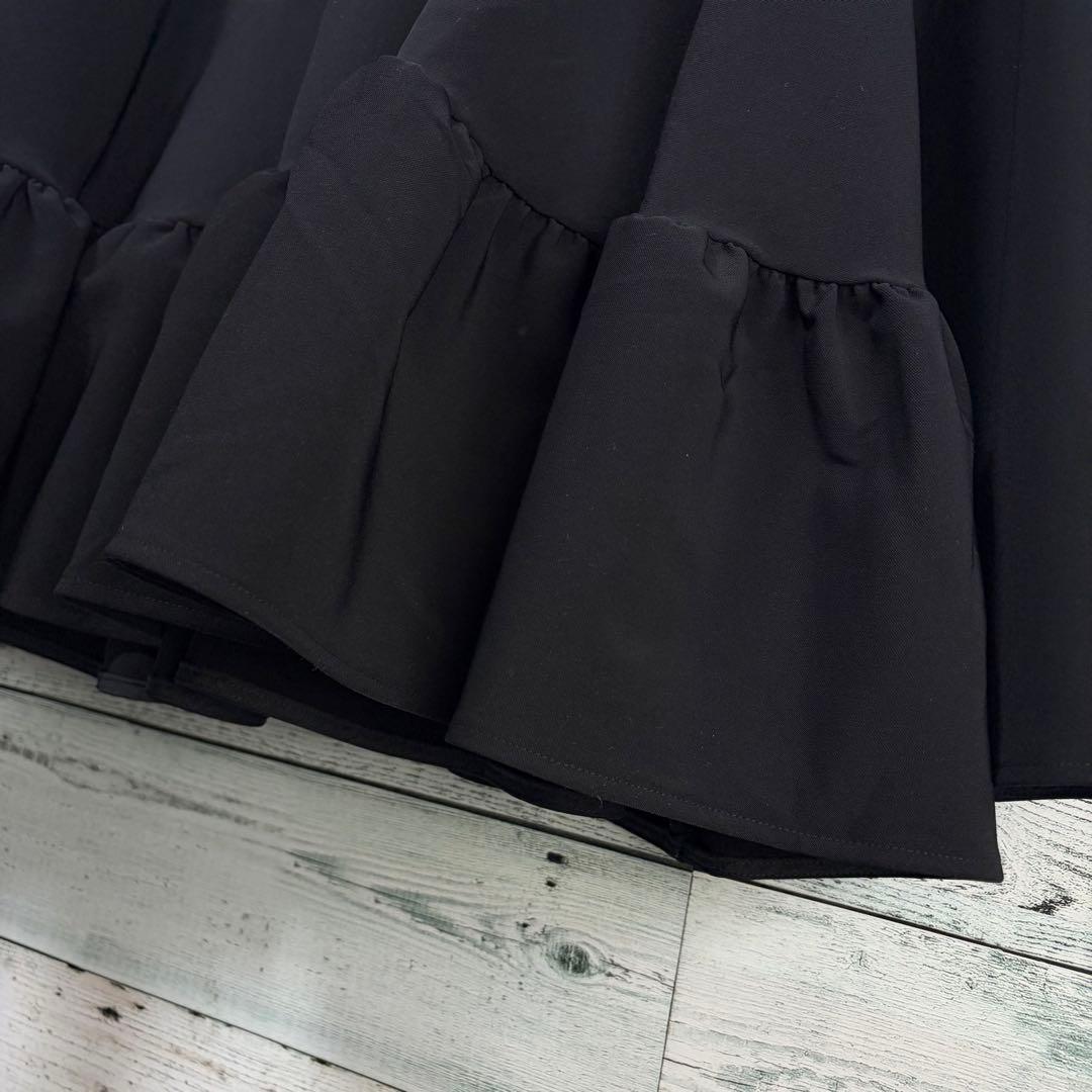 ☆24年モデル☆ヨリ　yori セレモニーティアードブラウス　ブラック　36