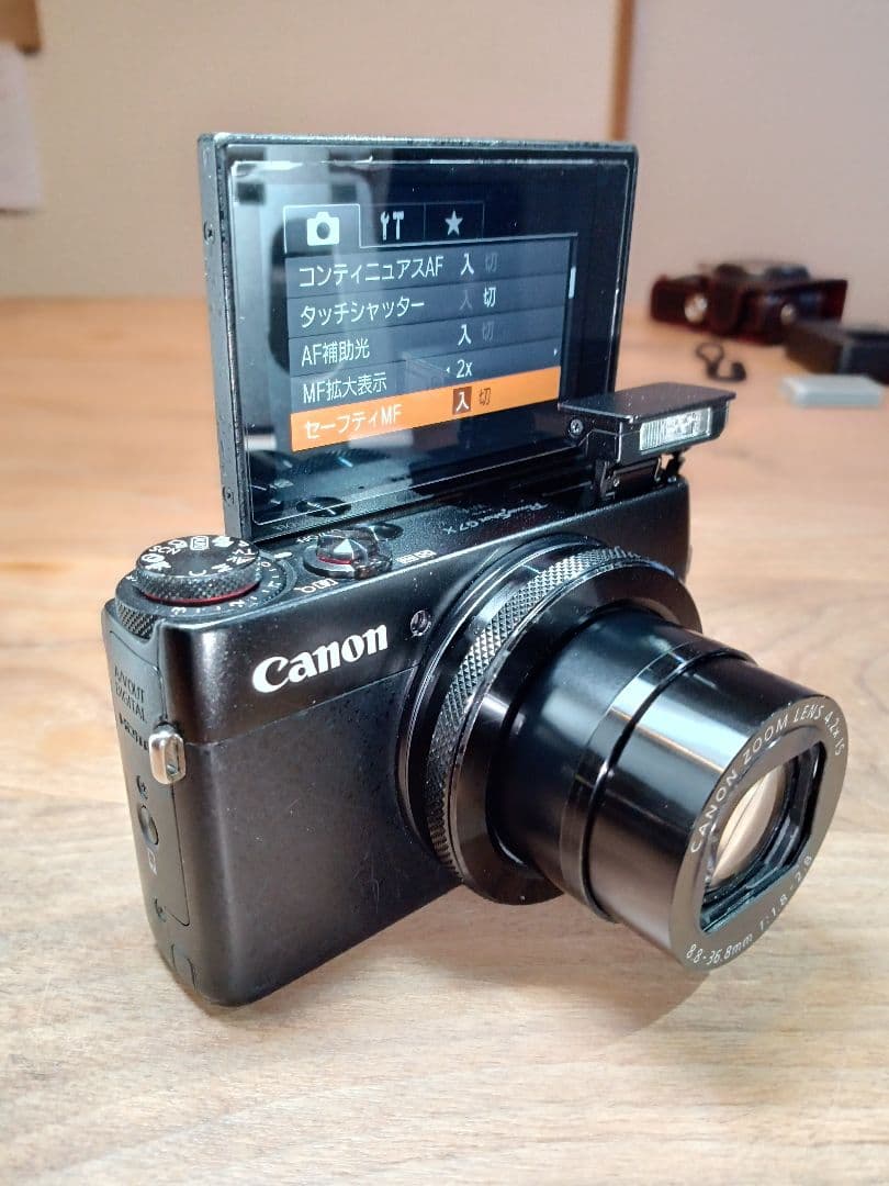 【純正本革カメラケース付き】Canon PowerShot G7X【返金保証付】