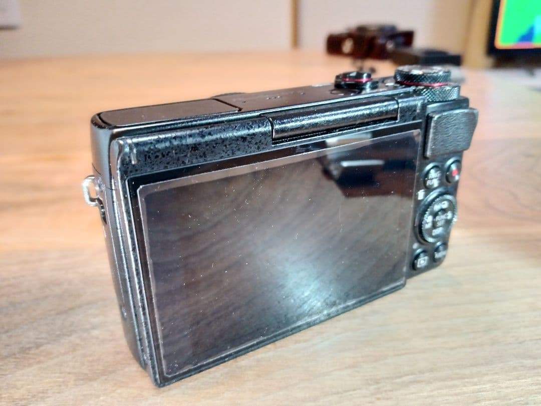 【純正本革カメラケース付き】Canon PowerShot G7X【返金保証付】