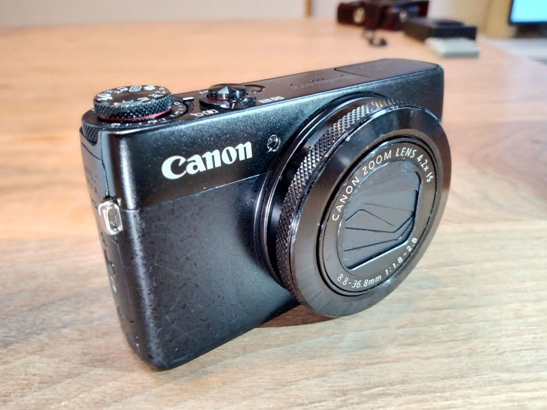 【純正本革カメラケース付き】Canon PowerShot G7X【返金保証付】