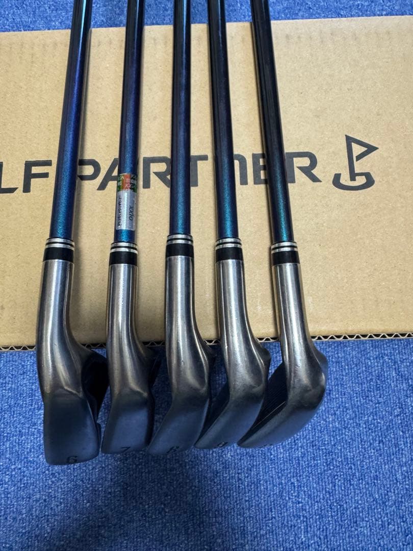 ゼクシオ9 アイアンセット6.7.8.9.P 5本 カーボンシャフトS