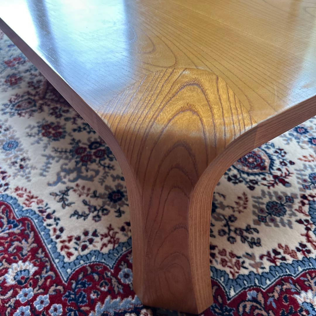 天童木工　TENDO 曲木　乾三郎 座卓　ローテーブル 150cm