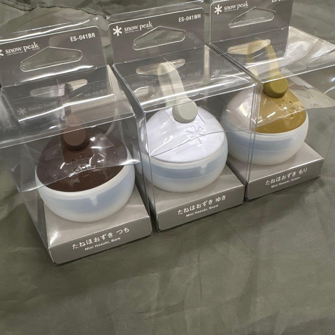 スノーピーク たねほおずき 3個セット ゆき つち もり