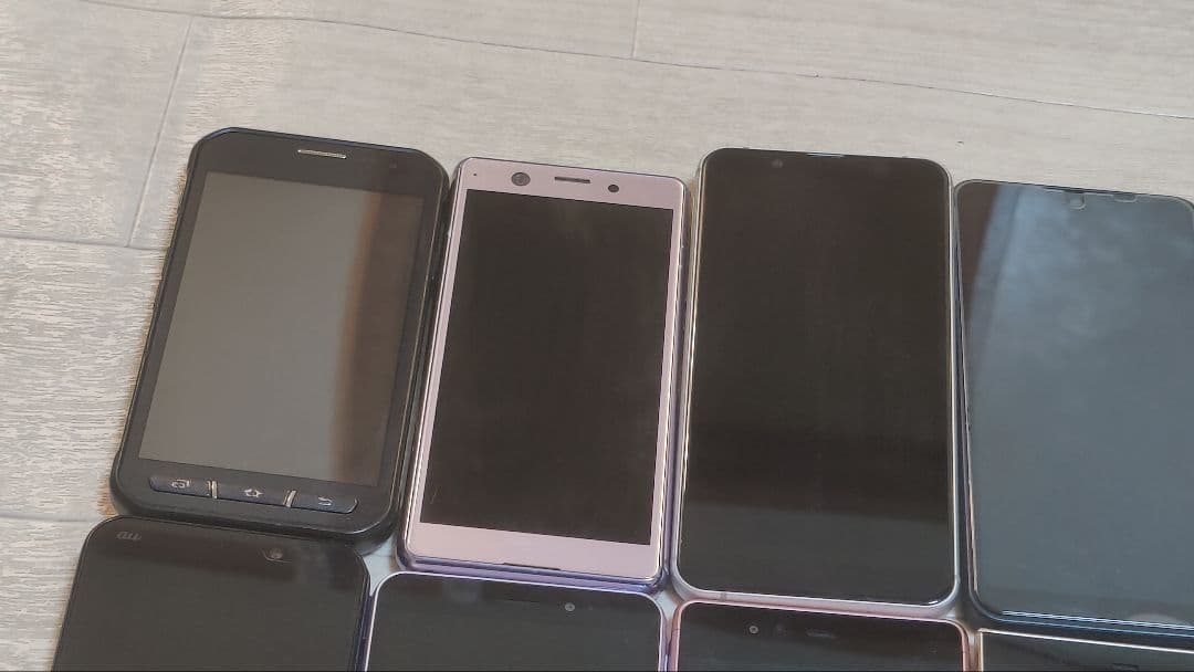 まとめ売り12台 スマートフォン本体セット通電確認済み