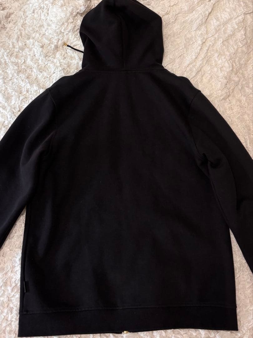 美品BALR ボーラー　パーカー　ゴールドジップ　ブラック　大きいサイズ　L