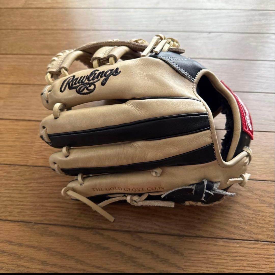 Rawlings 軟式グローブ ベージュ/黒