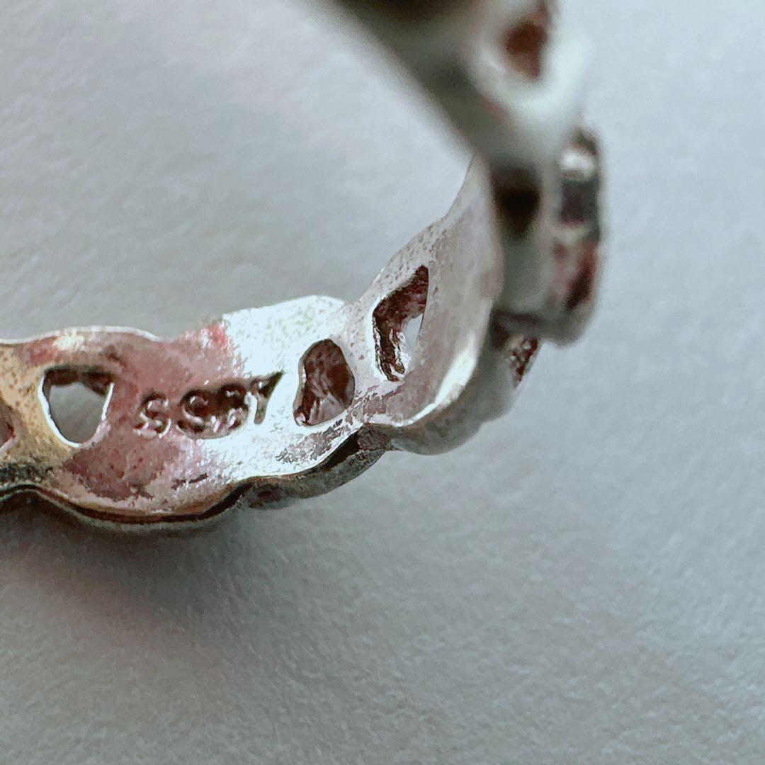 【J229】ヴィンテージ　 AVON　デッドストック品　SV925 リング　8号