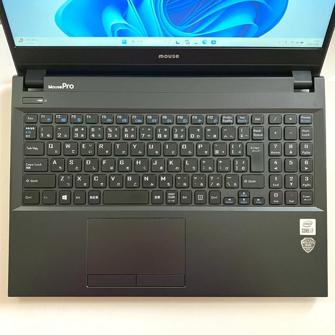 ★美品★ 第10世代i7 SSD256+500 テンキー付き Mouse 401