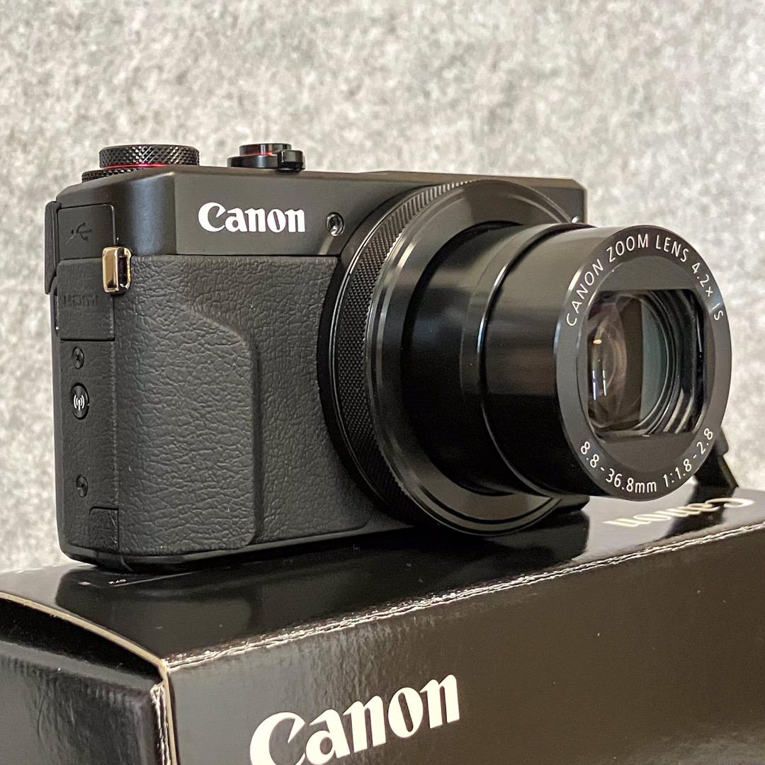 珠玉のCanonコンパクトデジタルカメラ PowerShot G7X MkⅡ
