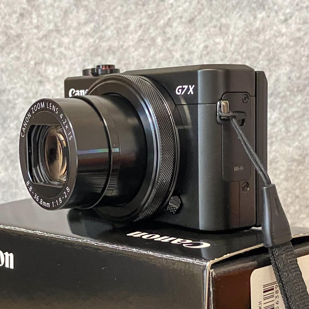 珠玉のCanonコンパクトデジタルカメラ PowerShot G7X MkⅡ