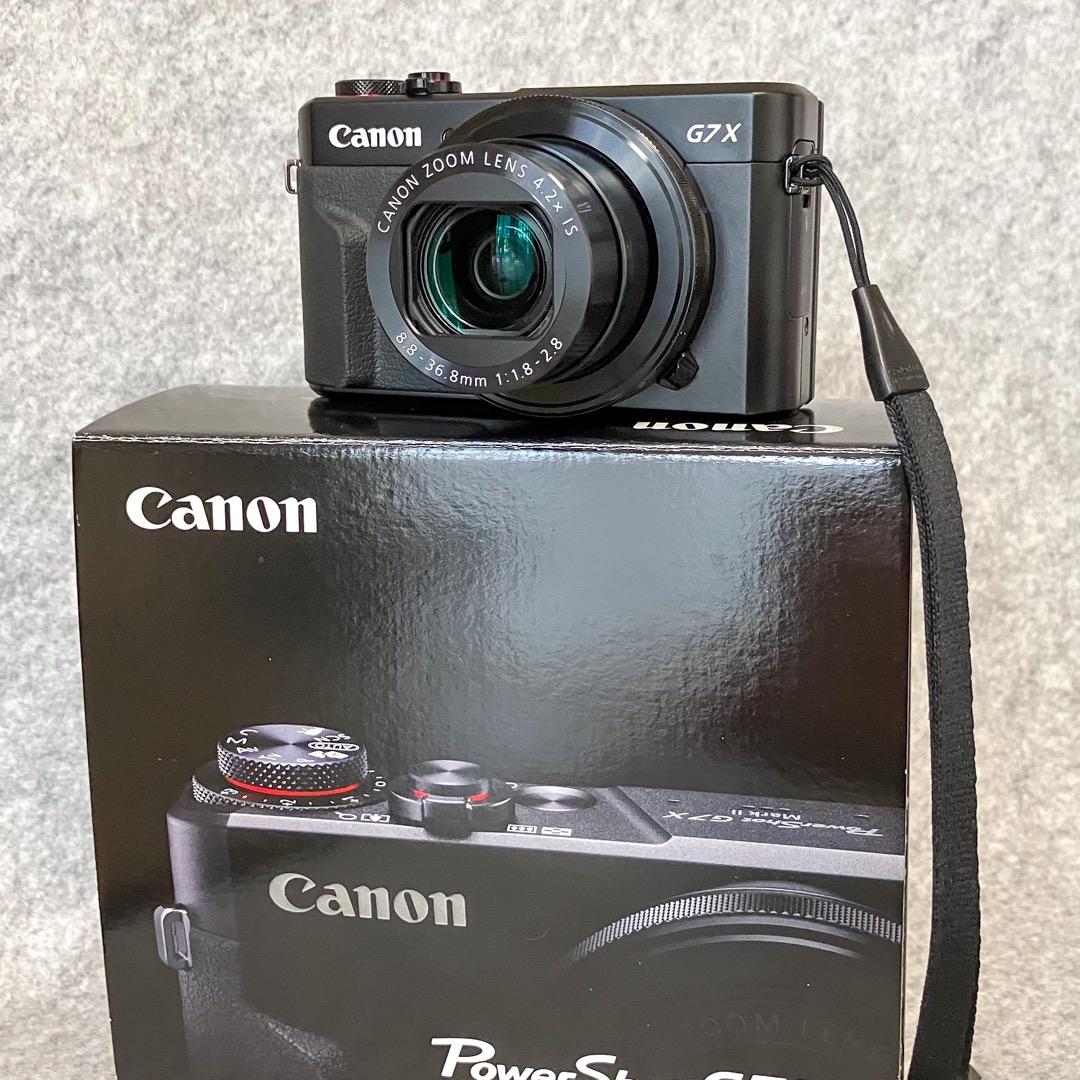 珠玉のCanonコンパクトデジタルカメラ PowerShot G7X MkⅡ