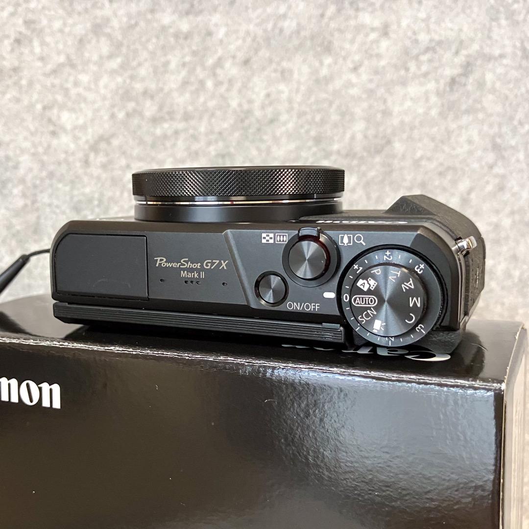 珠玉のCanonコンパクトデジタルカメラ PowerShot G7X MkⅡ
