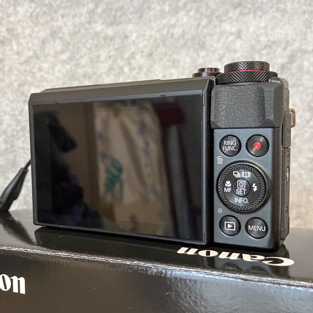 珠玉のCanonコンパクトデジタルカメラ PowerShot G7X MkⅡ