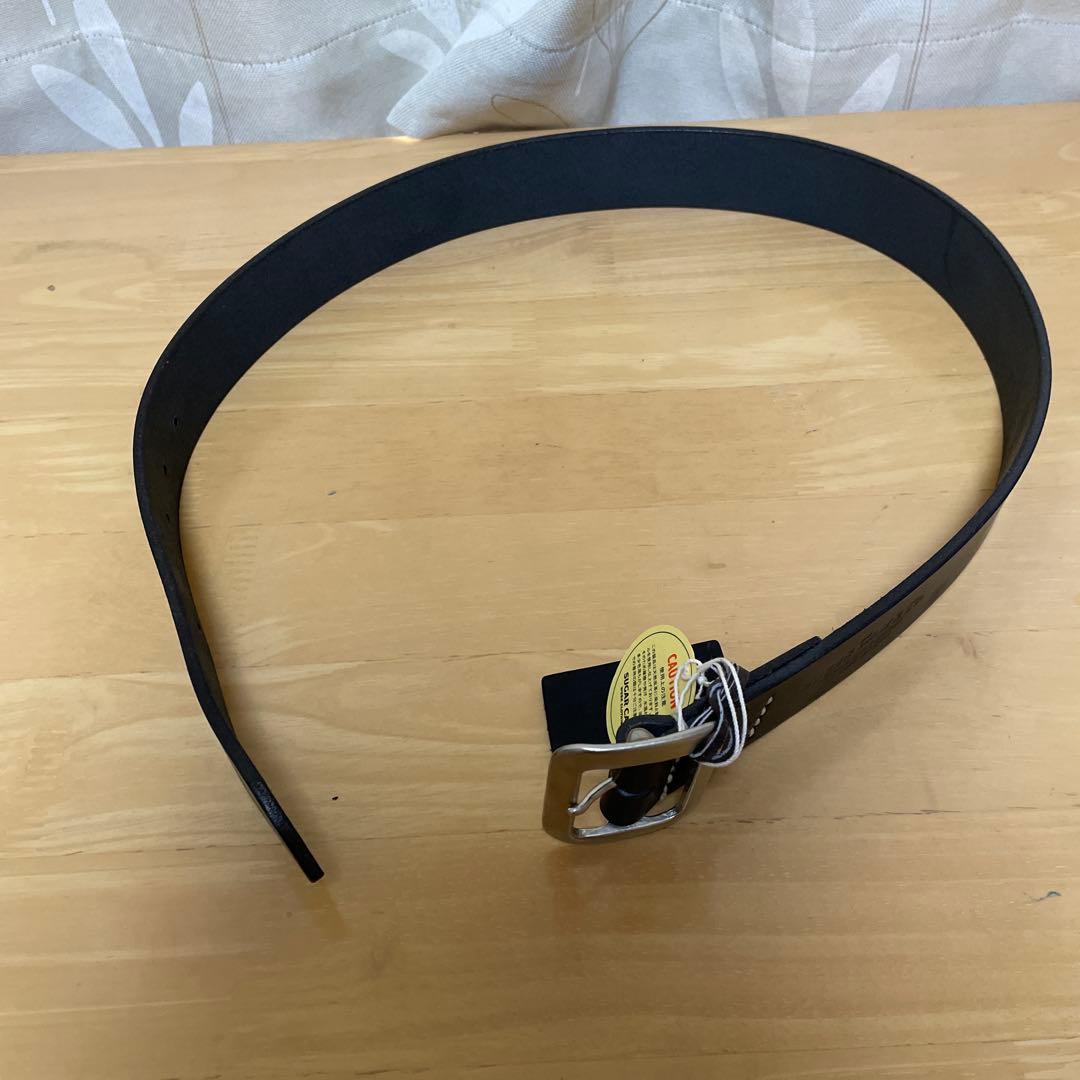 SUGAR CANE 黒レザーギャリソンベルト SCO-2320 サイズ32