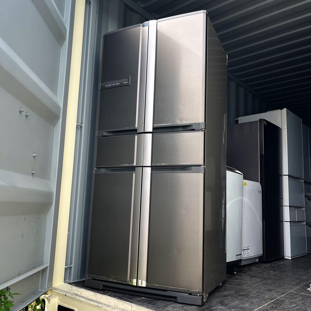 取付無料！完動品！三菱545L スタイリッシュブラウン6ドア冷蔵庫