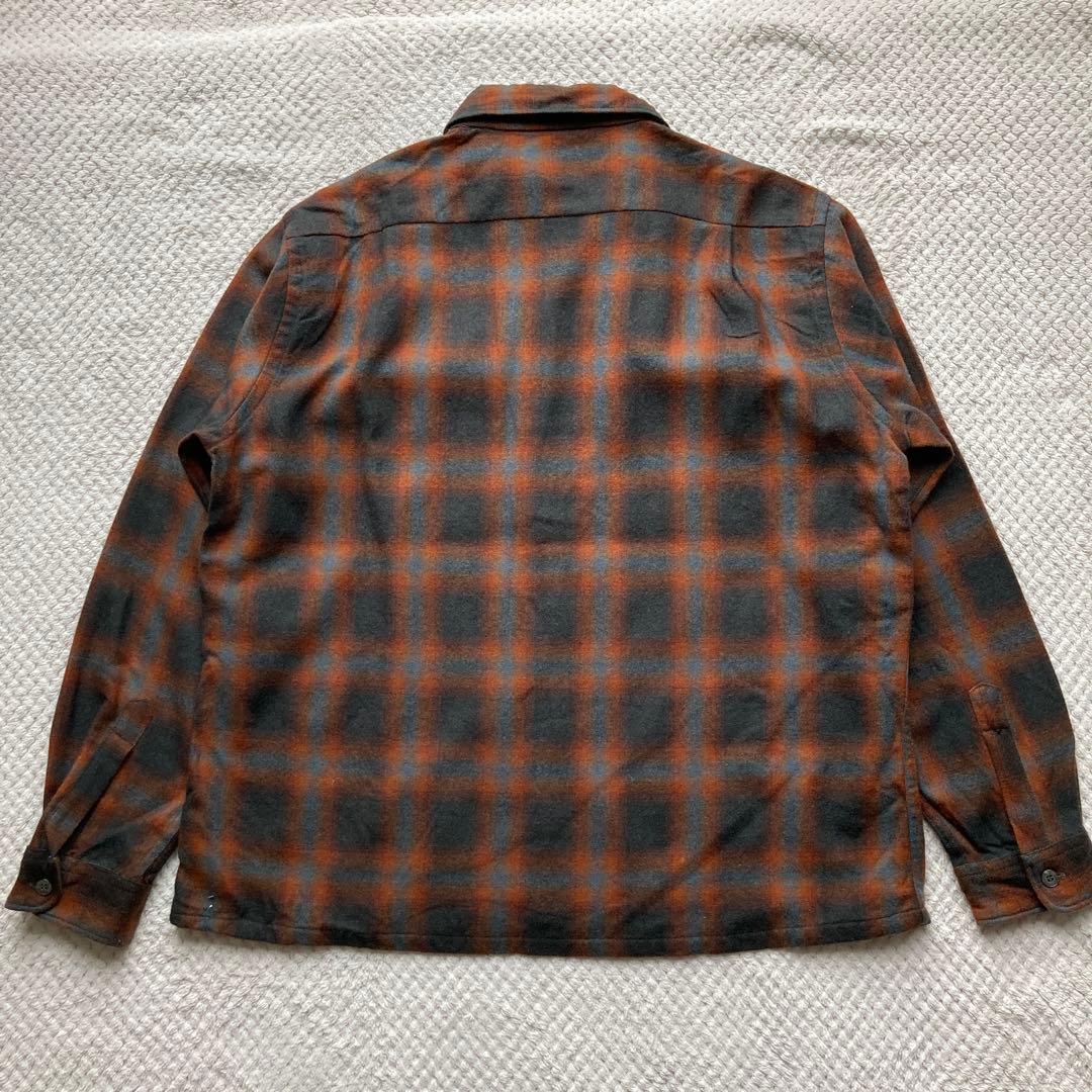 70s cascade カスケード オンブレ ウールシャツ PENDLETON