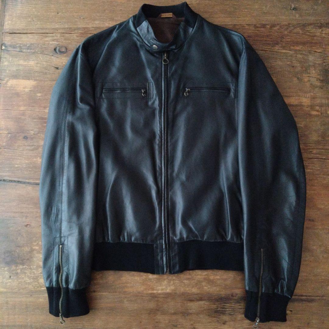 SERAPHIN セラファン　ラムレザー　シングルライダースジャケット