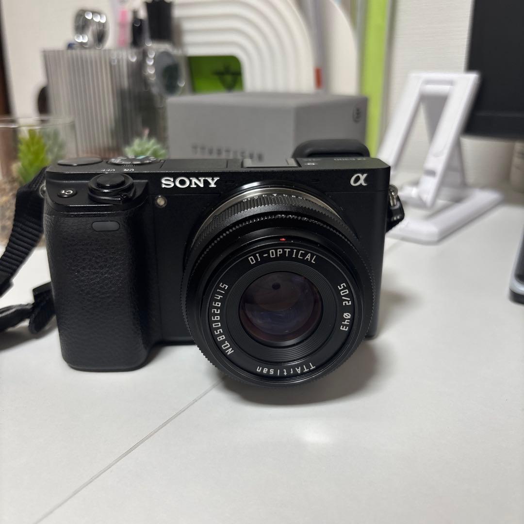 SONY α デジタルカメラ 50mm F2.0レンズ付き