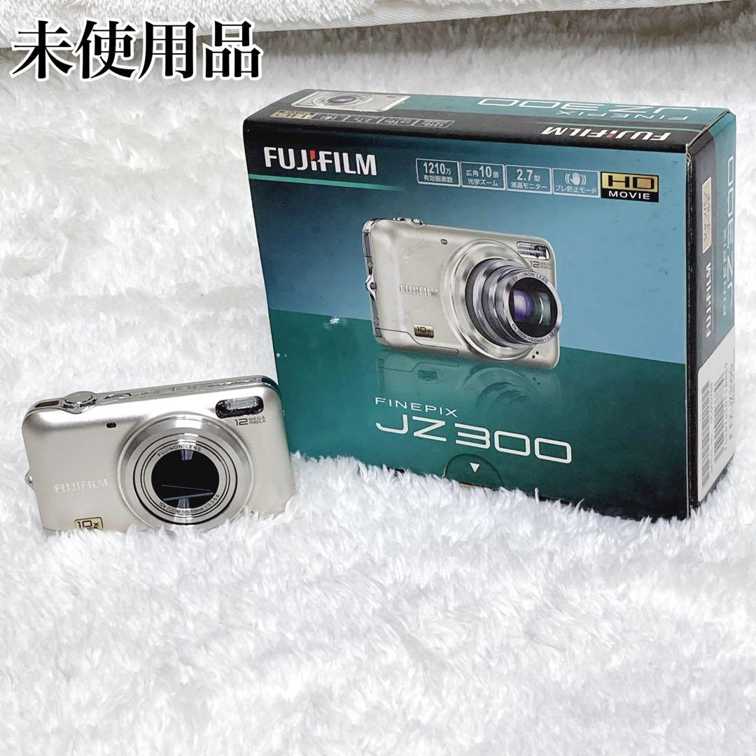 未使用品 FUJIFILM FinePix JZ300 シャンパンゴールド