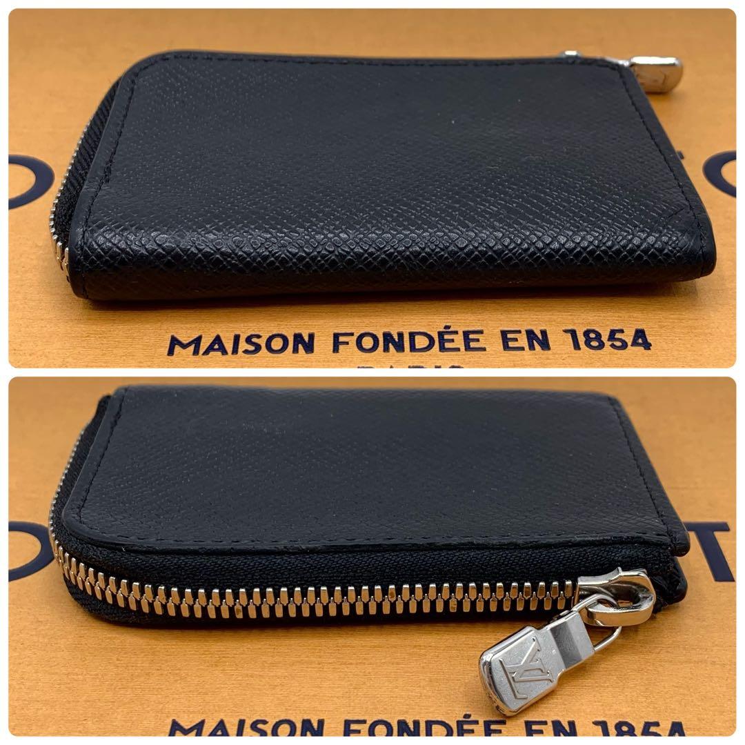 【美品】ルイヴィトン　ケース　ポルトモネジュール　ブラック　タイガ