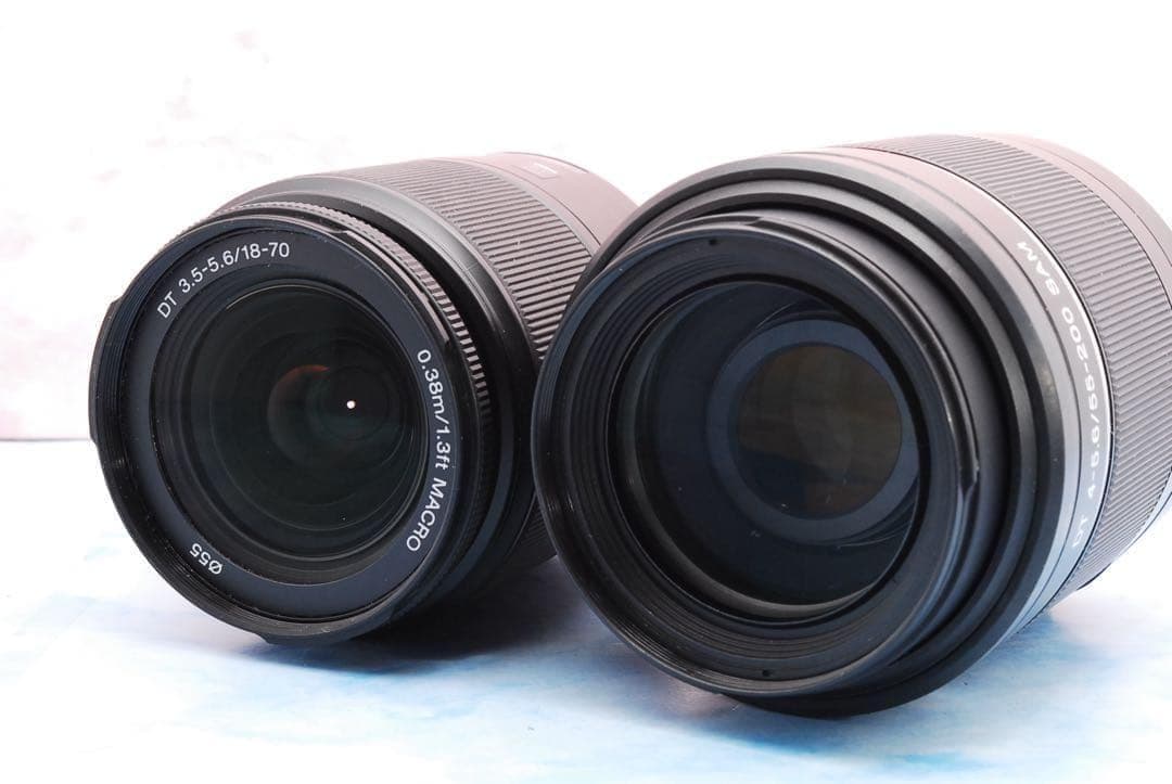 SONY α57☆一眼レフカメラ☆SLT-A57☆ショット数少☆Wレンズ