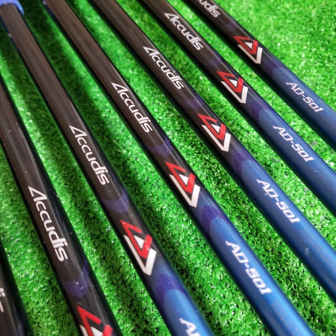 ACCUDIS アキュディス AD-501 レフティ アイアン 7本セット