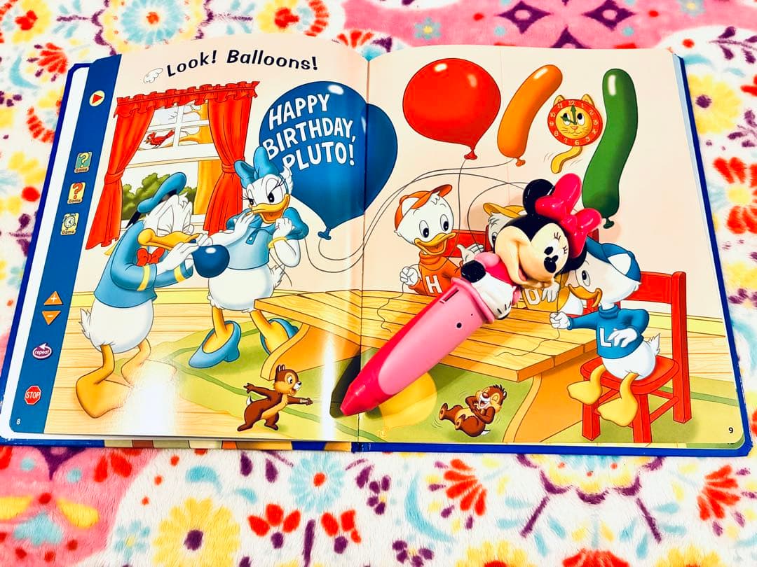 ミッキー英語ブック　絵本セット 音声ペン付き　DWE