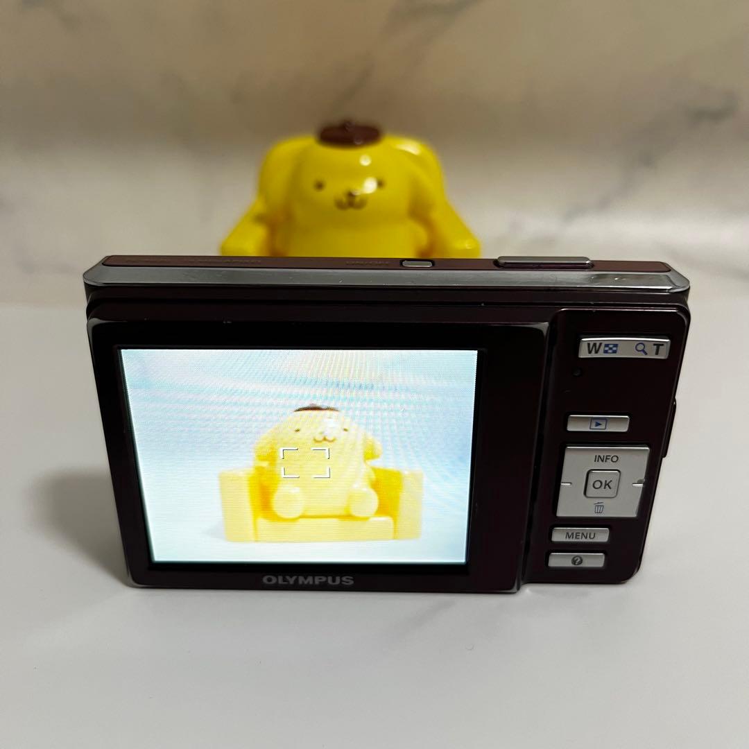 稼動品 OLYMPUS FE-4020 ピンク デジタルカメラ コンデジ