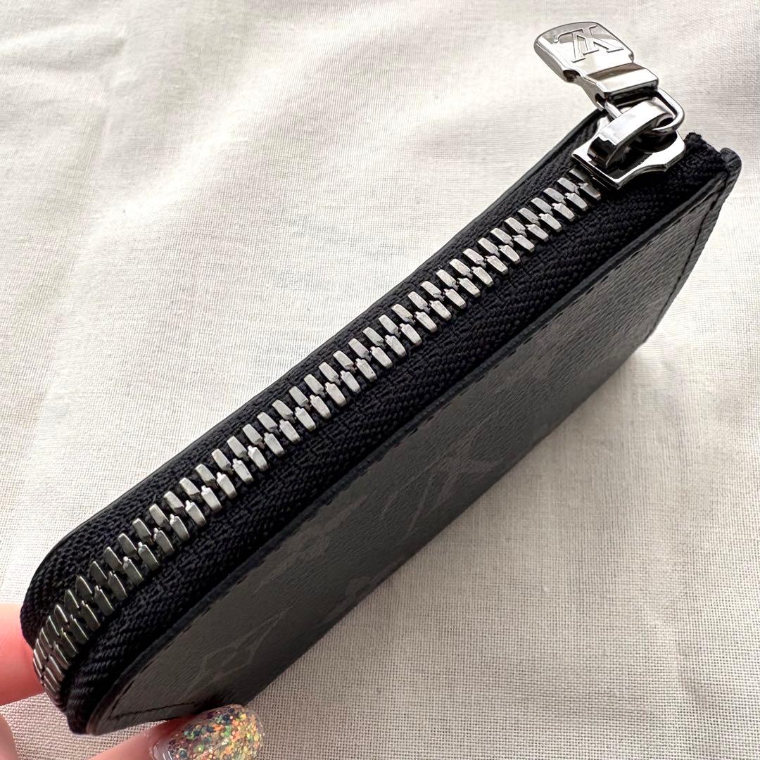 ルイヴィトン　ケース　ポルトモネ　ジュール　エクリプス　PVCレザー