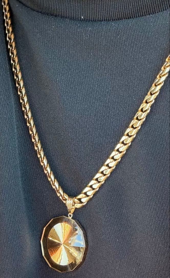 k18金イルジョンペンダントトップk24 k18 ゴールド