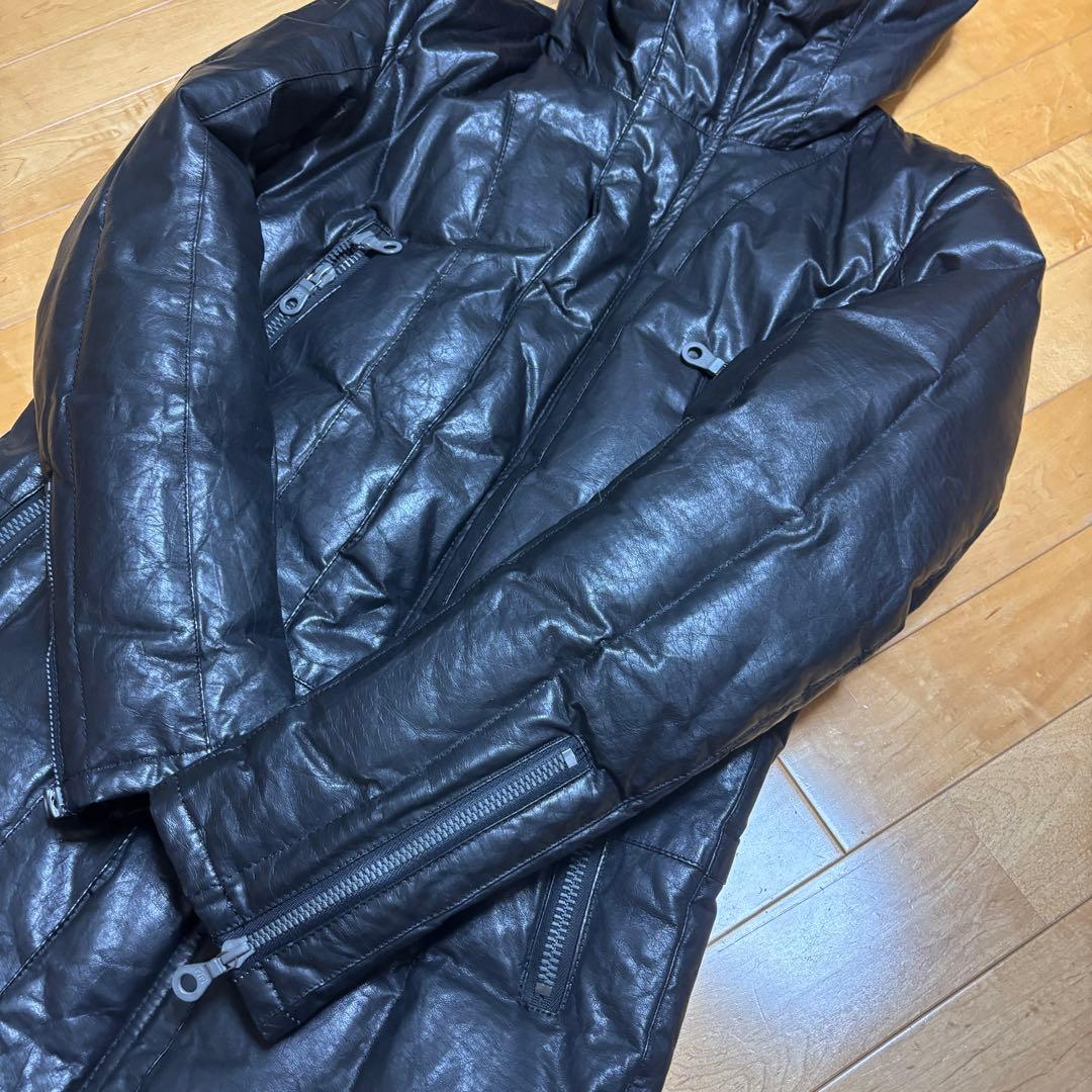 L*a様 美品　BACKLASHステアレザーダウンコート　バックラッシュ