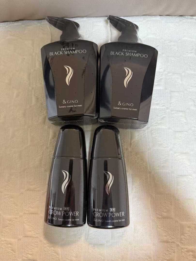 &GINO プレミアムブラックシャンプー 2個
