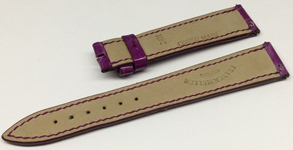 フランクミュラー 尾錠用純正革ベルト クロコダイル