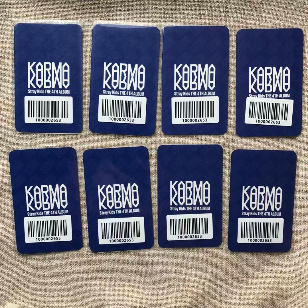 StrayKids KARMA FANS リスパ 特典 トレカ 8枚セット