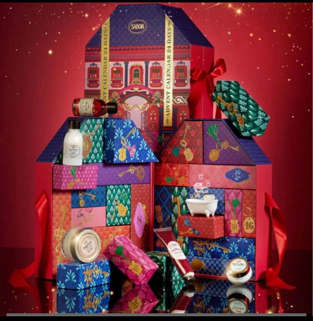 33%off【新品未使用】サボン　アドベントカレンダー　クリスマス