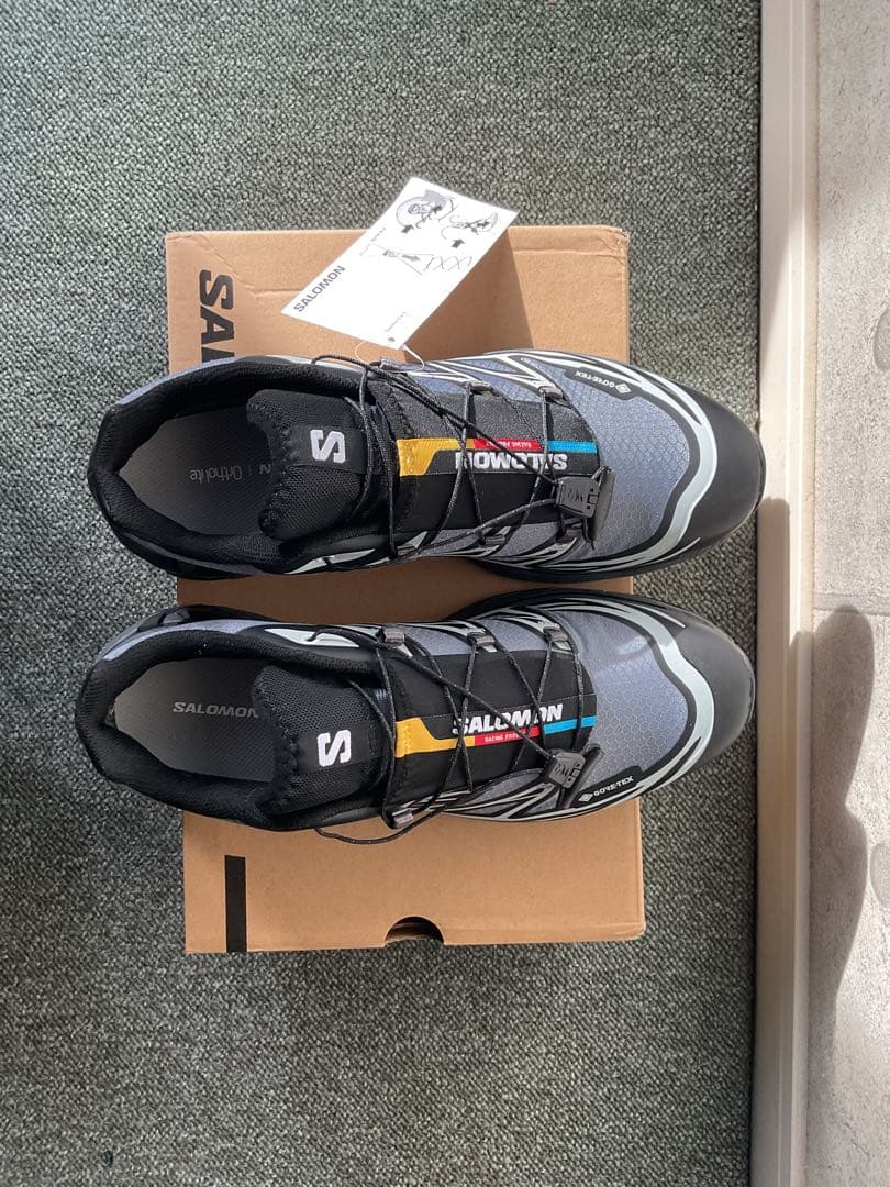 もちこもち SALOMON XT-6 GORE-TEX ブラック