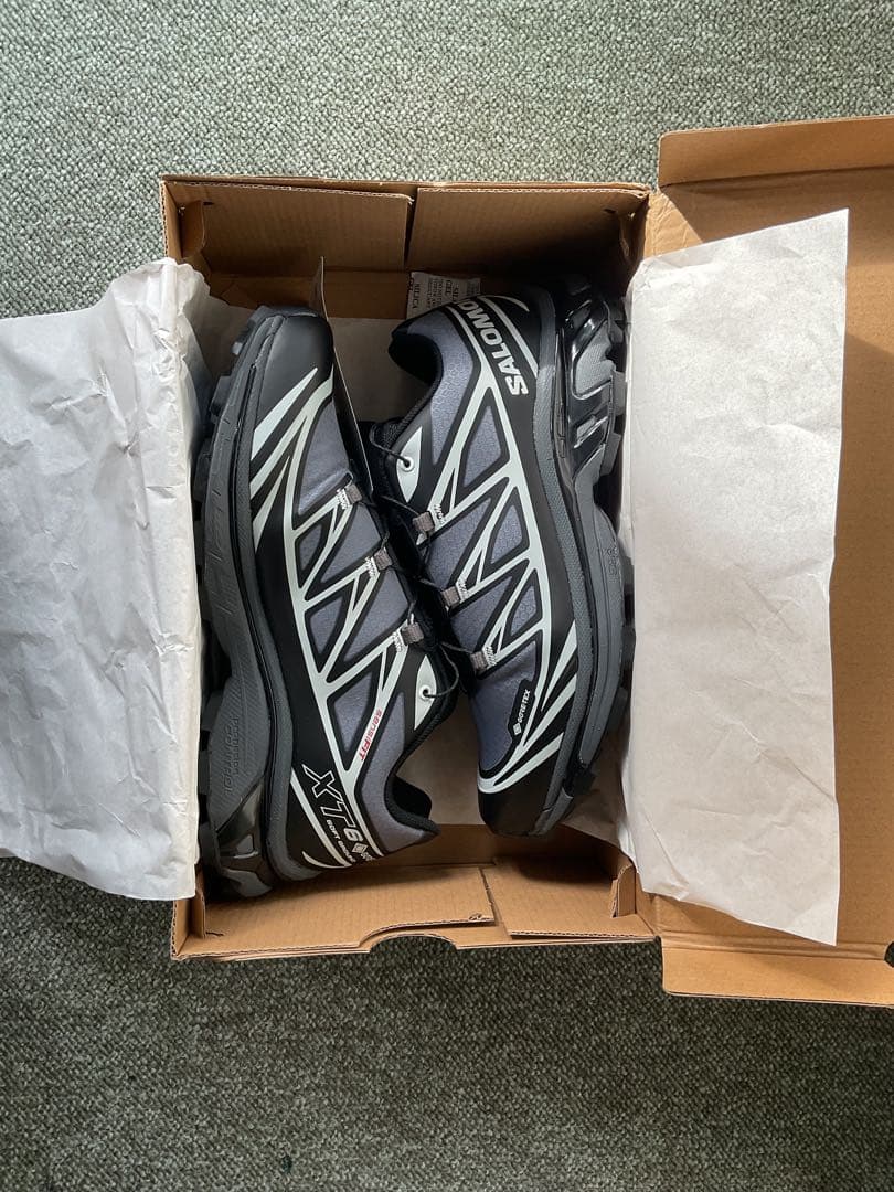 もちこもち SALOMON XT-6 GORE-TEX ブラック