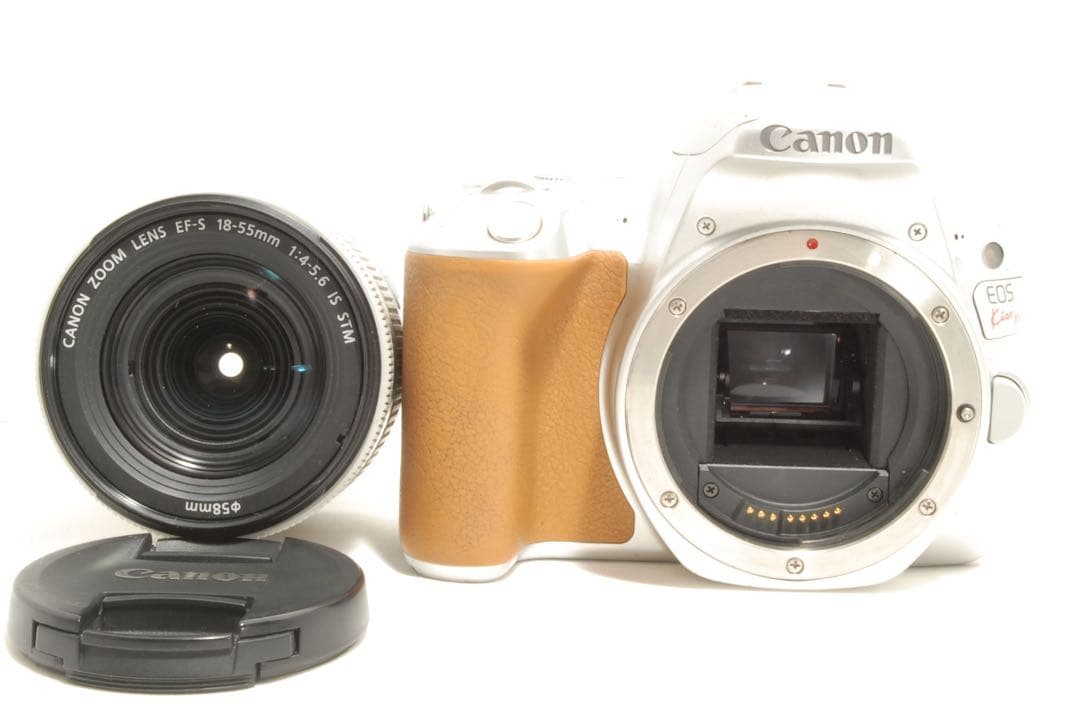 ✨Wi-Fi転送 Canon Kiss X9 レンズキット シルバー 元箱あり✨