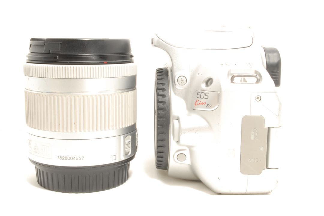 ✨Wi-Fi転送 Canon Kiss X9 レンズキット シルバー 元箱あり✨