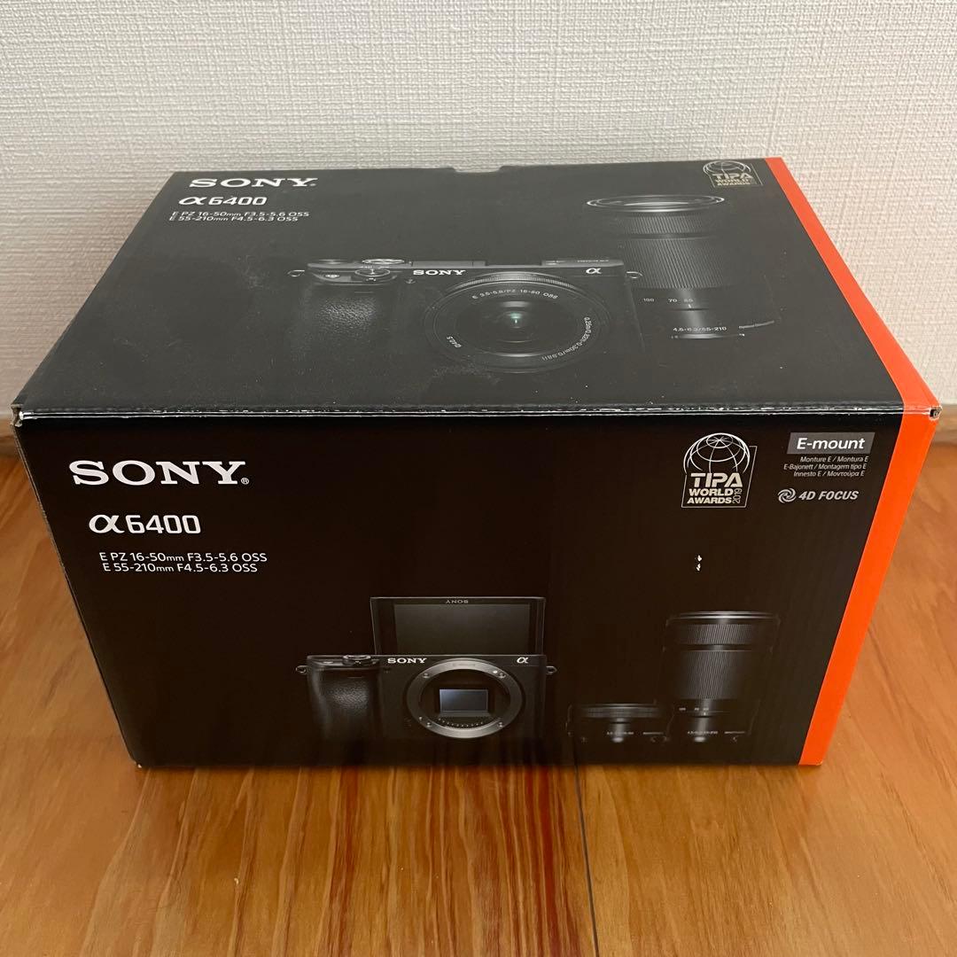 【美品】SONY α6400 シルバー(ショット数1278枚) 本体のみ