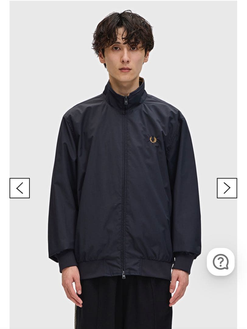 フレッドペリー The Brentham Jacket ネイビー XL