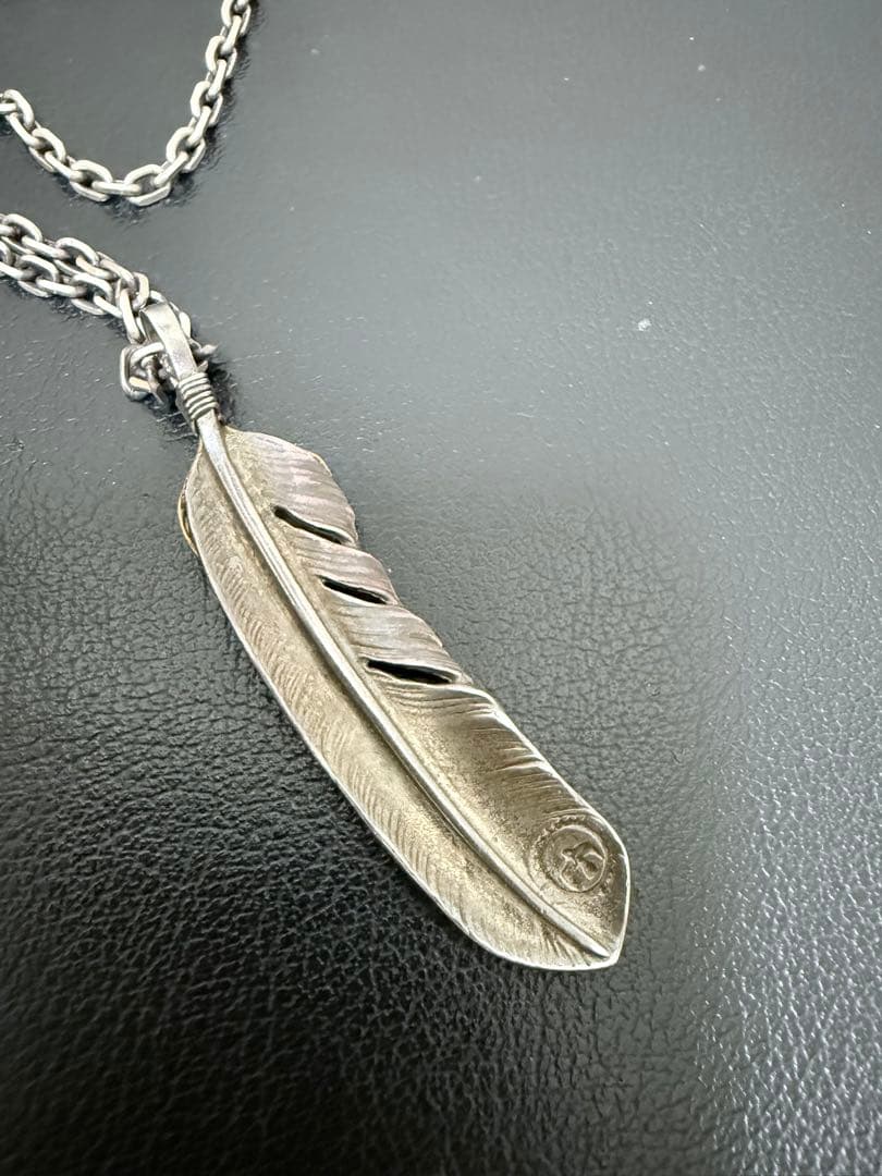 ゴローズ　上金特大フェザーOLD　右向き チェーン　ホイール　フック付き