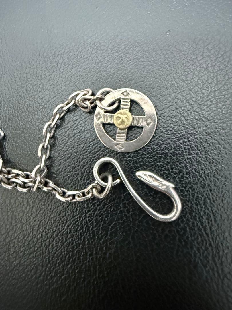 ゴローズ　上金特大フェザーOLD　右向き チェーン　ホイール　フック付き