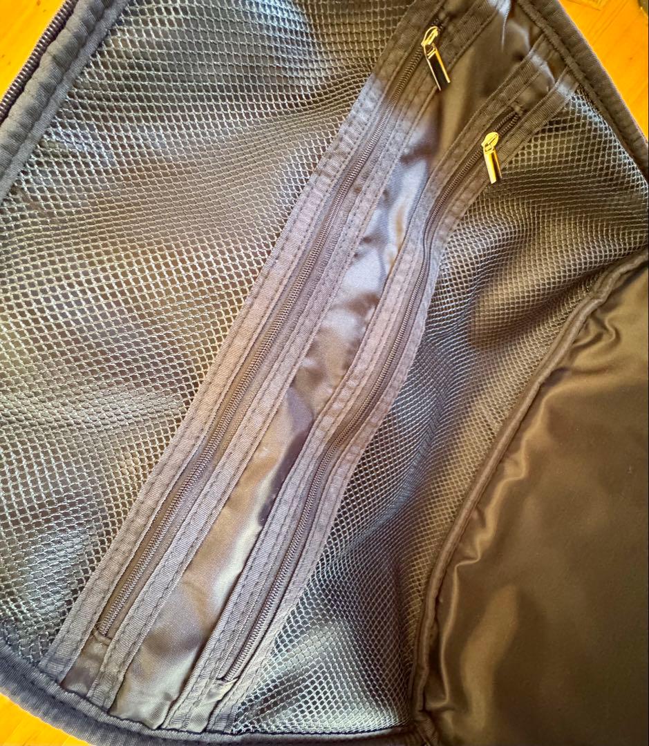 aww サボテンレザーボストンバッグ 圧縮パッキングキューブ ２点セット