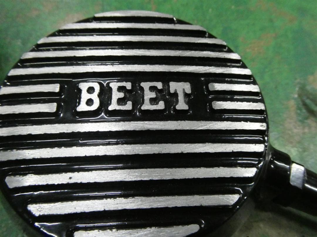 ロゴ有　アルフィンミラー　ロング　汎用　10mm BEET　キジマ