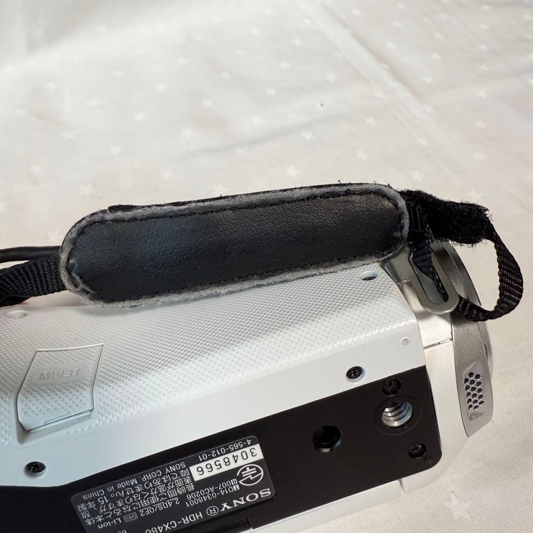 SONY HDR-CX480 HDビデオカメラ ハンディカム ホワイト